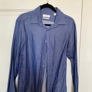 Calvin Klein Slim Fit Men's Large Button Down
